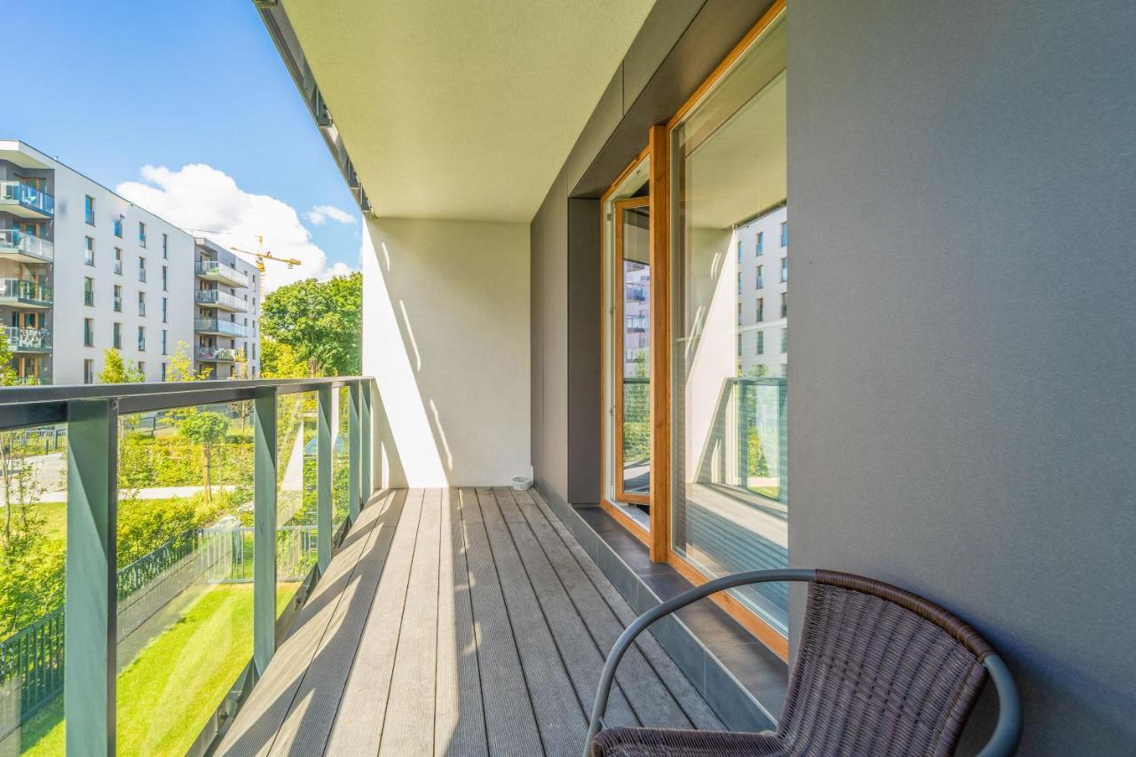 Harmonia Oliwska Apartment กดัญสก์ ภายนอก รูปภาพ